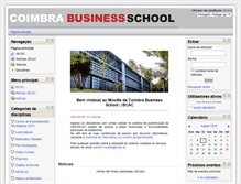 Tablet Screenshot of moodle.iscac.pt